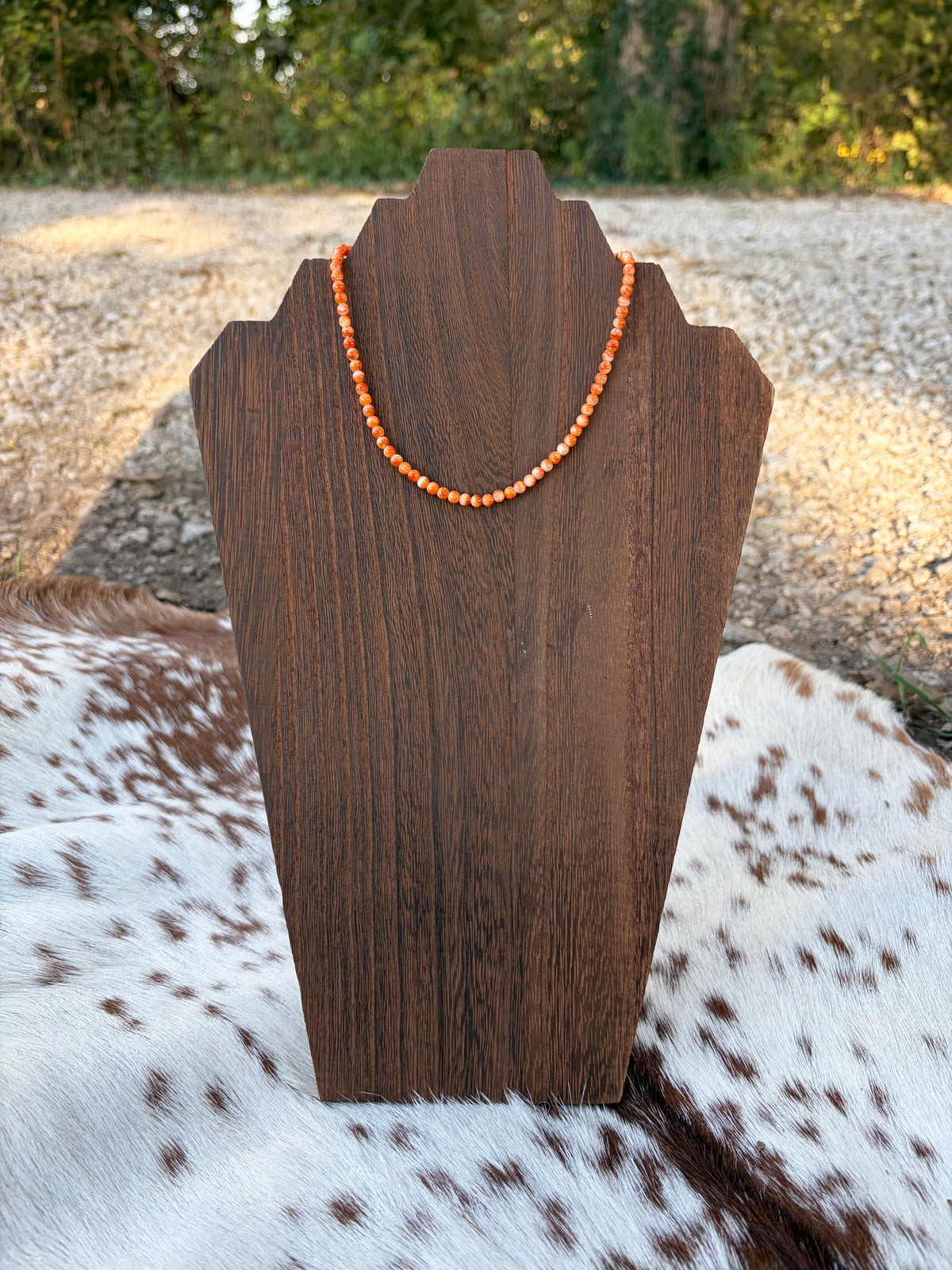Orange Spiny Choker