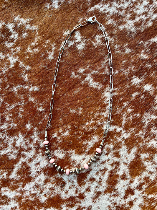 BLUSH Bar Necklace