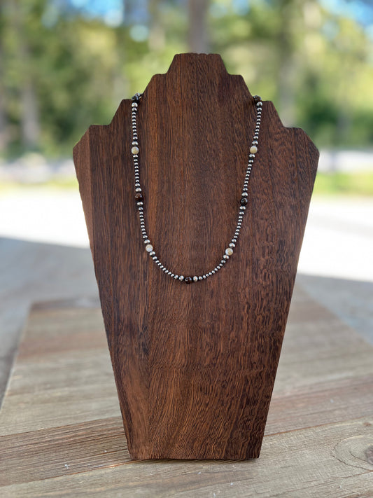 Brown & Tan necklace