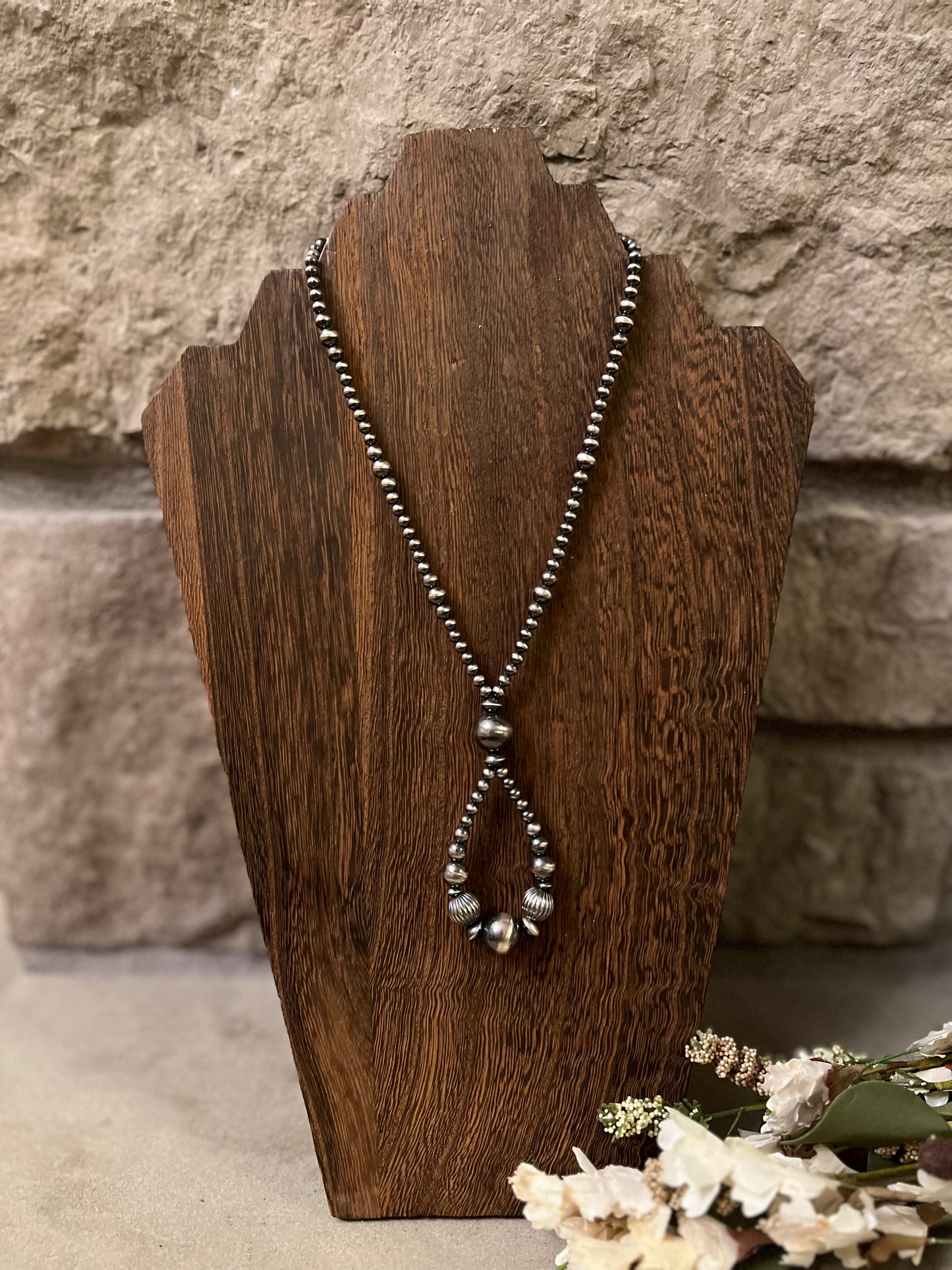 "Flinthills Dewdrop" Necklace