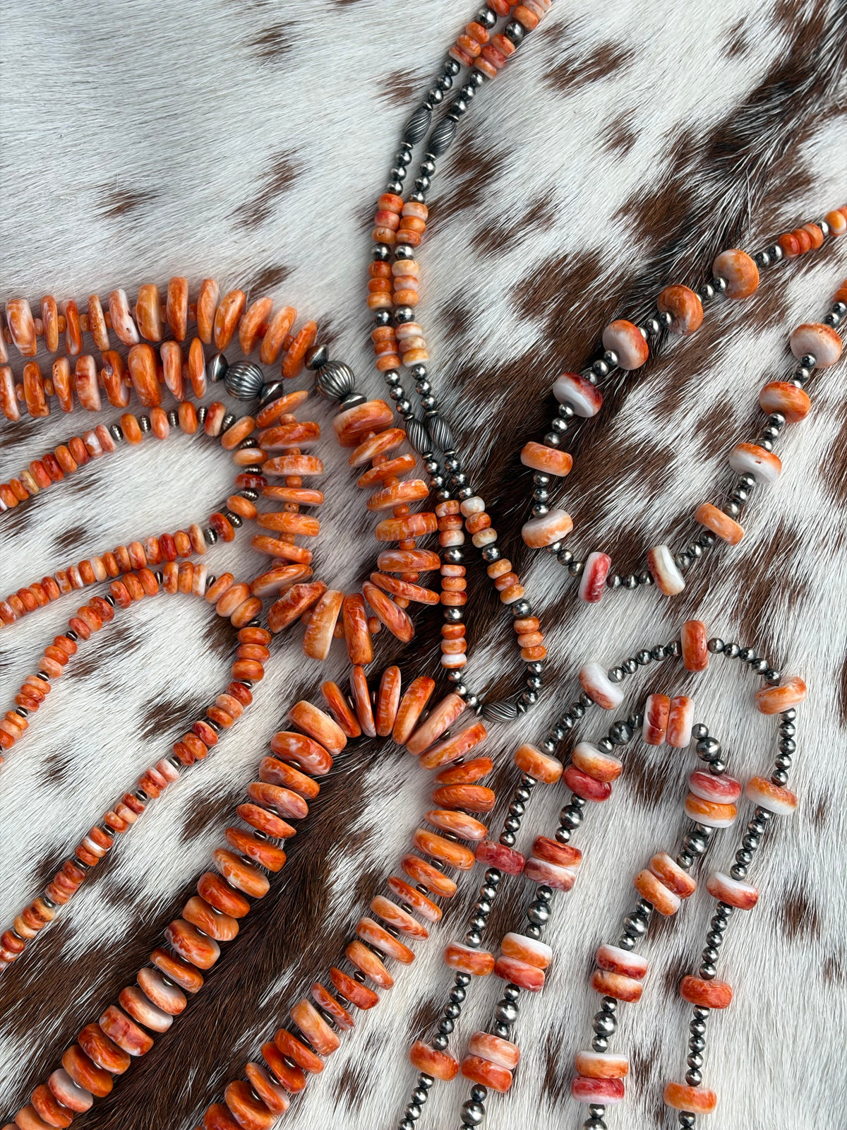Graduated Orange Spiny Statement