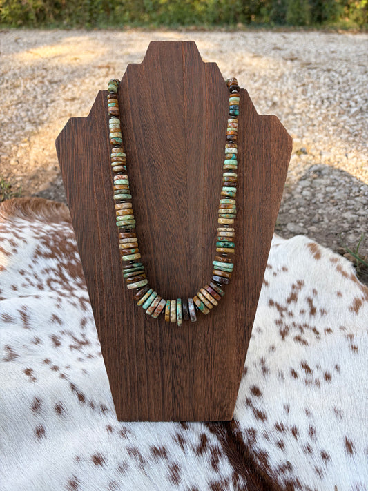 Graduated Turquoise Necklace