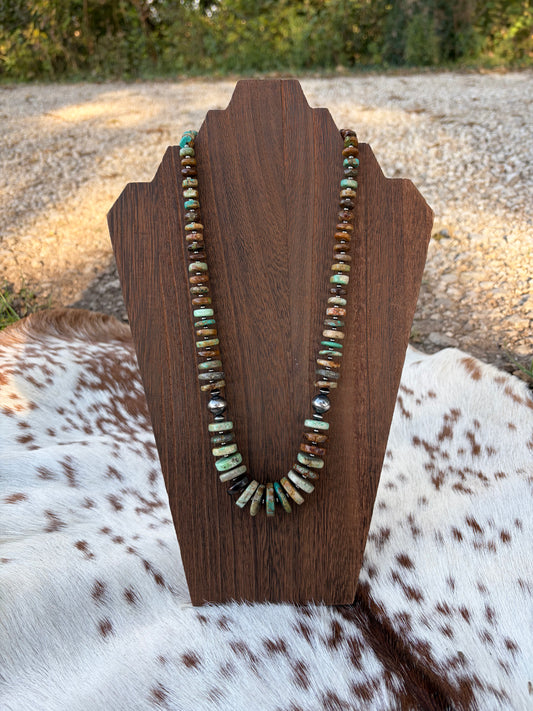 Graduated Turquoise Necklace