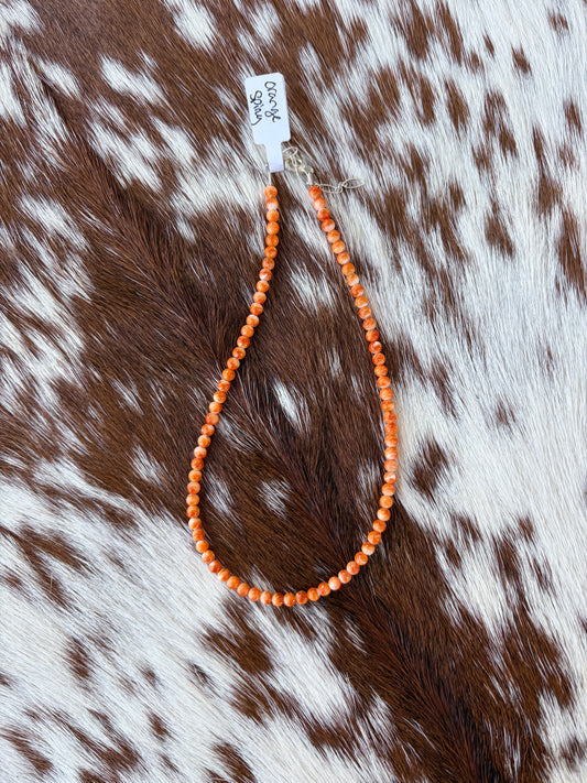 Orange Spiny Choker
